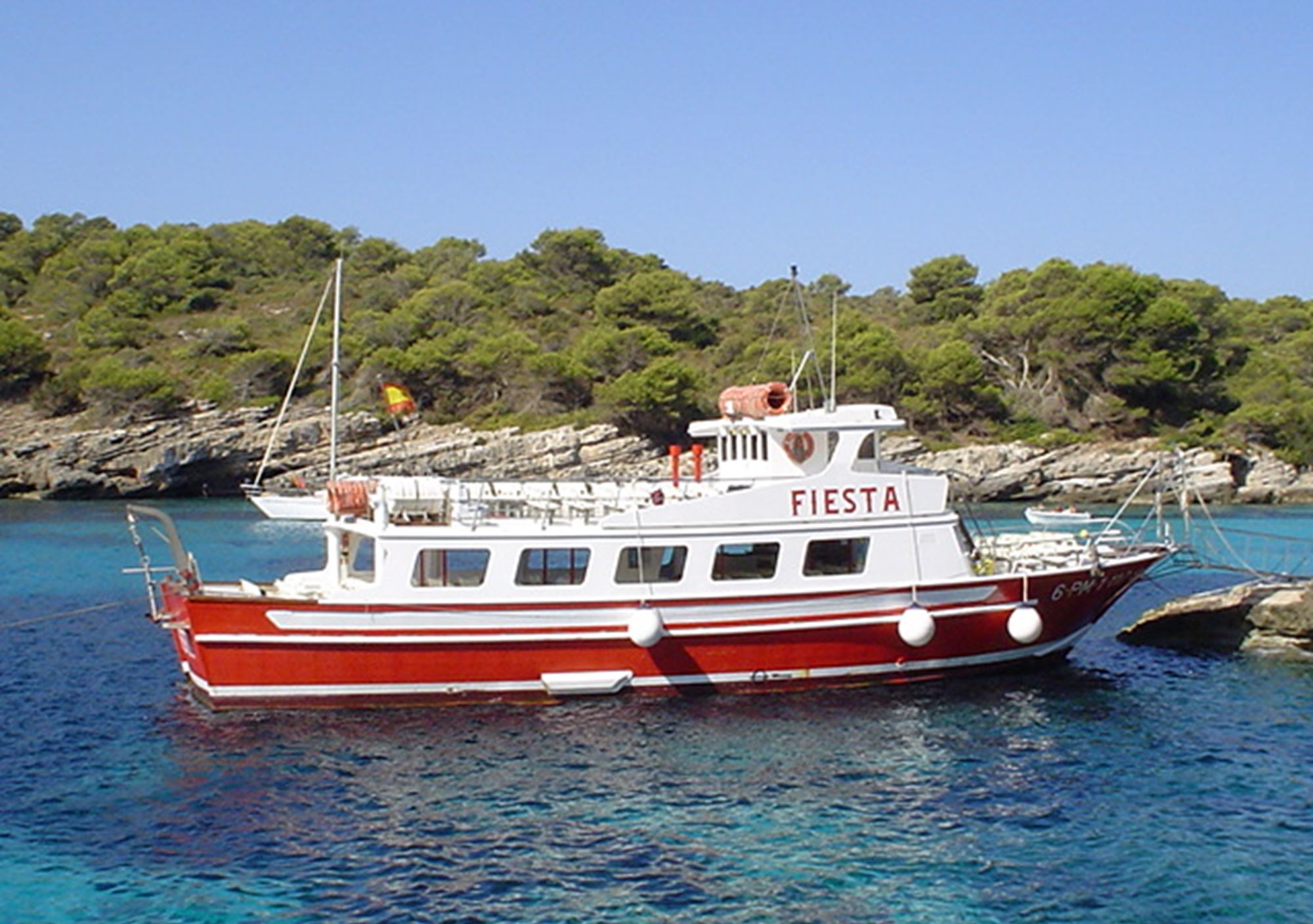 visitas guiadas a Excursión en barco en Menorca Islas Baleares